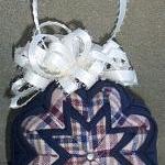3-inch Quilted Ornament - N..
